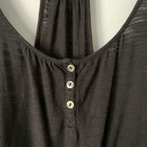 Victoria’s Secret black romper, great condition, deep back cuts, lightweight S/P - Picture 4 of 9